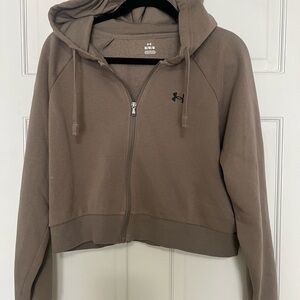 Under Armour Women's Brown Zip-Up Jacket